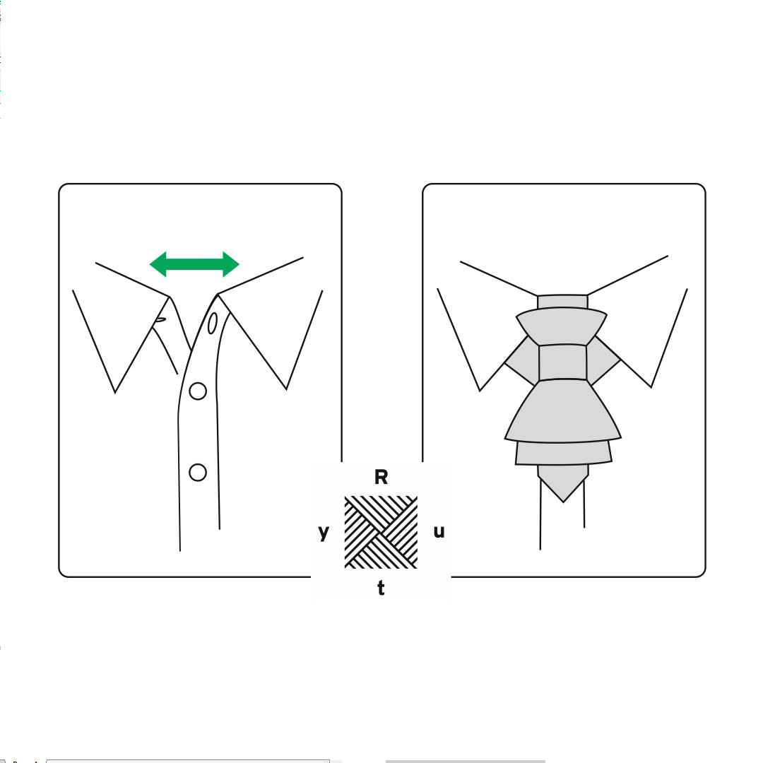 How to wear hopper tie