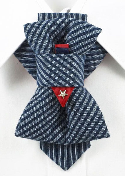 HOPPER TIE DIRECTION, wedding bow tie, stylish necktie, mens bow tie, Bow tie with star