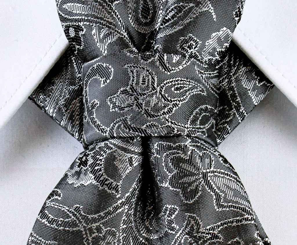 HOPPER TIE SILVER GARDEN, Hopper bow tie Ruty Design Bow Tie Original vertical bow tie Hand made