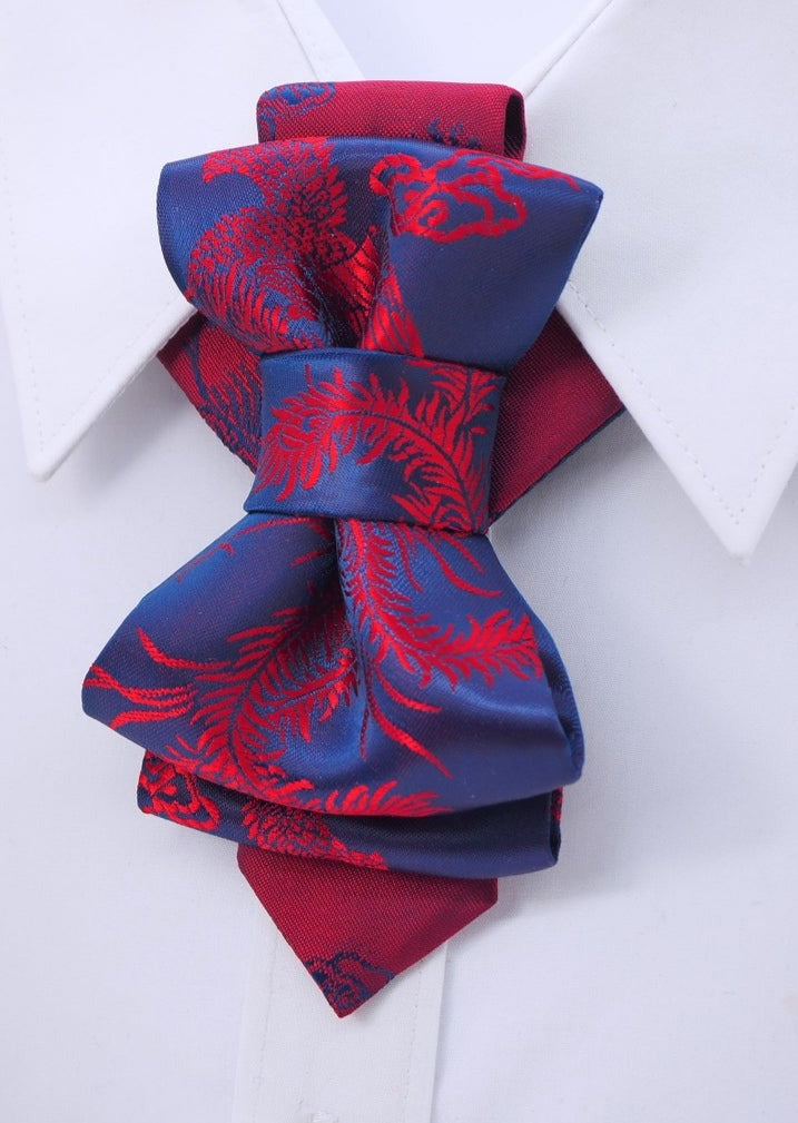 HOPPER TIE FEATHER elegant wedding tie for groom – Ruty Design