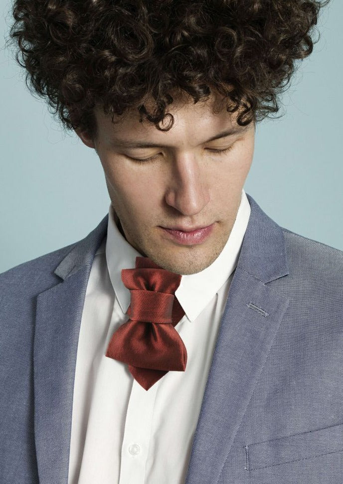 Bow Tie, Tie for wedding suite BORDEAUX I hopper tie Bow tie, bordeaux tie