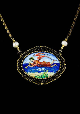 Hand made Artist painted miniature. Created by Marijus Piekuras