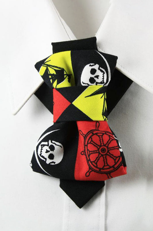 Hopper tie, Bow Tie, Tie for wedding suite PIRATE SHIP hopper tie Bow tie